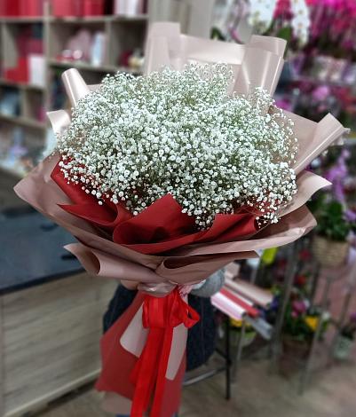 Букет цветов из: Гипсофила в Базарные Матаки