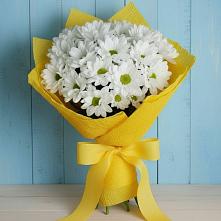 Букет цветов из:  Хризантемы #REPLACE_PRED# Базарные Матаки