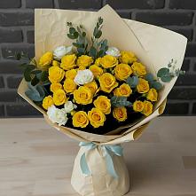 Букет цветов из:  Розы #REPLACE_PRED# Базарные Матаки