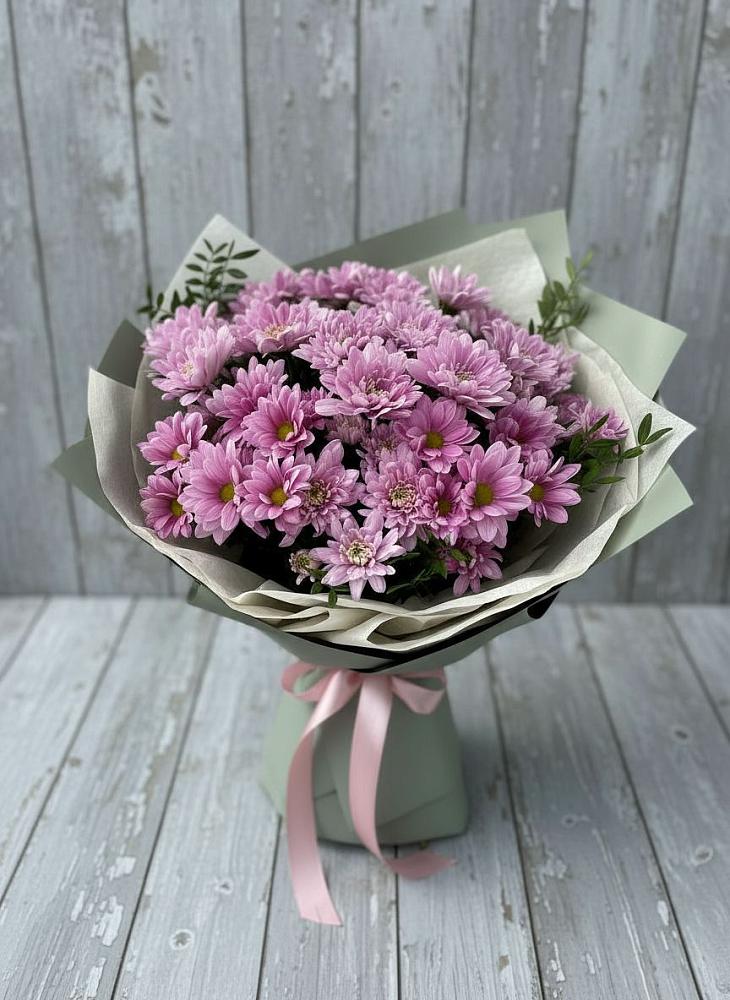 Букет цветов из: Хризантемы в Базарные Матаки