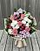 Букет цветов из: Альстромерии, Гвоздики, Розы и Хризантемы в Базарные Матаки