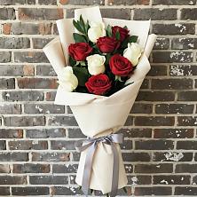 Букет цветов из:  Розы в Базарные Матаки
