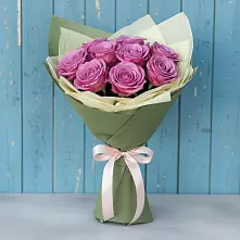 Букет Розы Фёрст Леди в Базарные Матаки