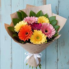 Букет цветов из:  Герберы #REPLACE_PRED# Базарные Матаки