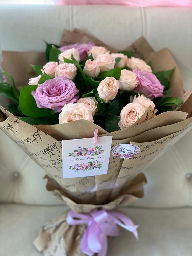 Букет цветов из: Розы в Базарные Матаки