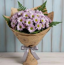 Букет цветов из:  Хризантемы в Базарные Матаки