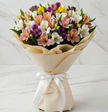 Букет цветов из:  Альстромерии #REPLACE_PRED# Базарные Матаки