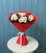 Букет цветов из:  Хризантемы в Базарные Матаки