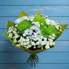 Букет цветов из:  Хризантемы в Базарные Матаки