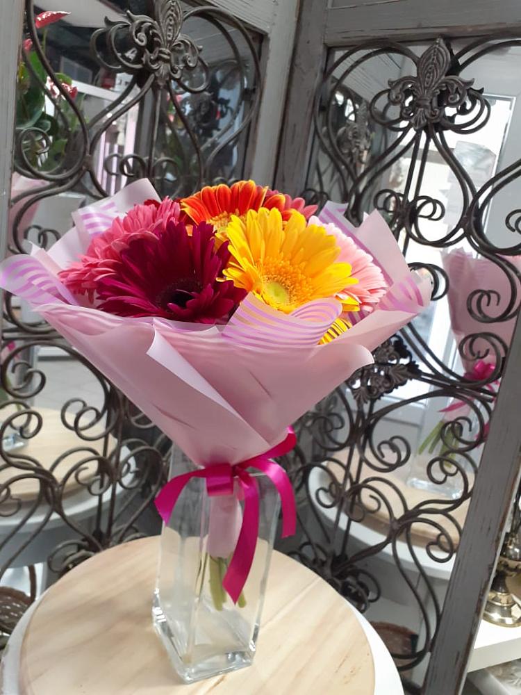 Букет цветов из: Герберы в Базарные Матаки