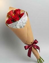 Букет цветов из:  Розы в Базарные Матаки