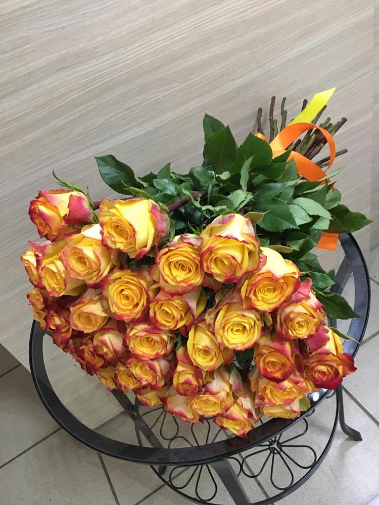 Букет Желтые розы в Базарные Матаки