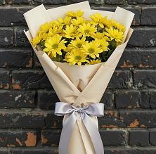 Букет цветов из:  Хризантемы #REPLACE_PRED# Базарные Матаки