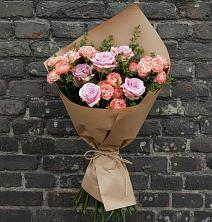 Букет цветов из:  Розы в Базарные Матаки