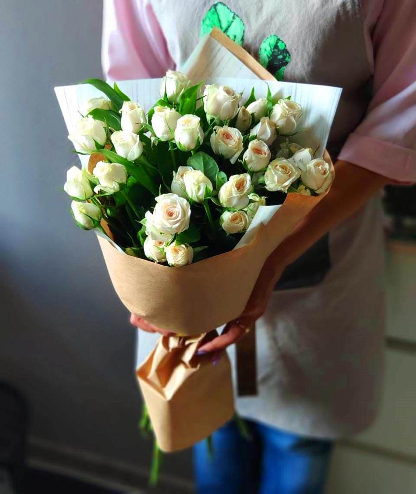 Букет цветов из: Розы в Базарные Матаки