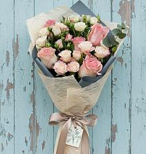 Букет цветов из:  Розы в Базарные Матаки