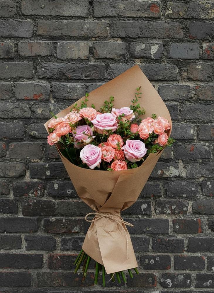 Букет цветов из: Розы в Базарные Матаки