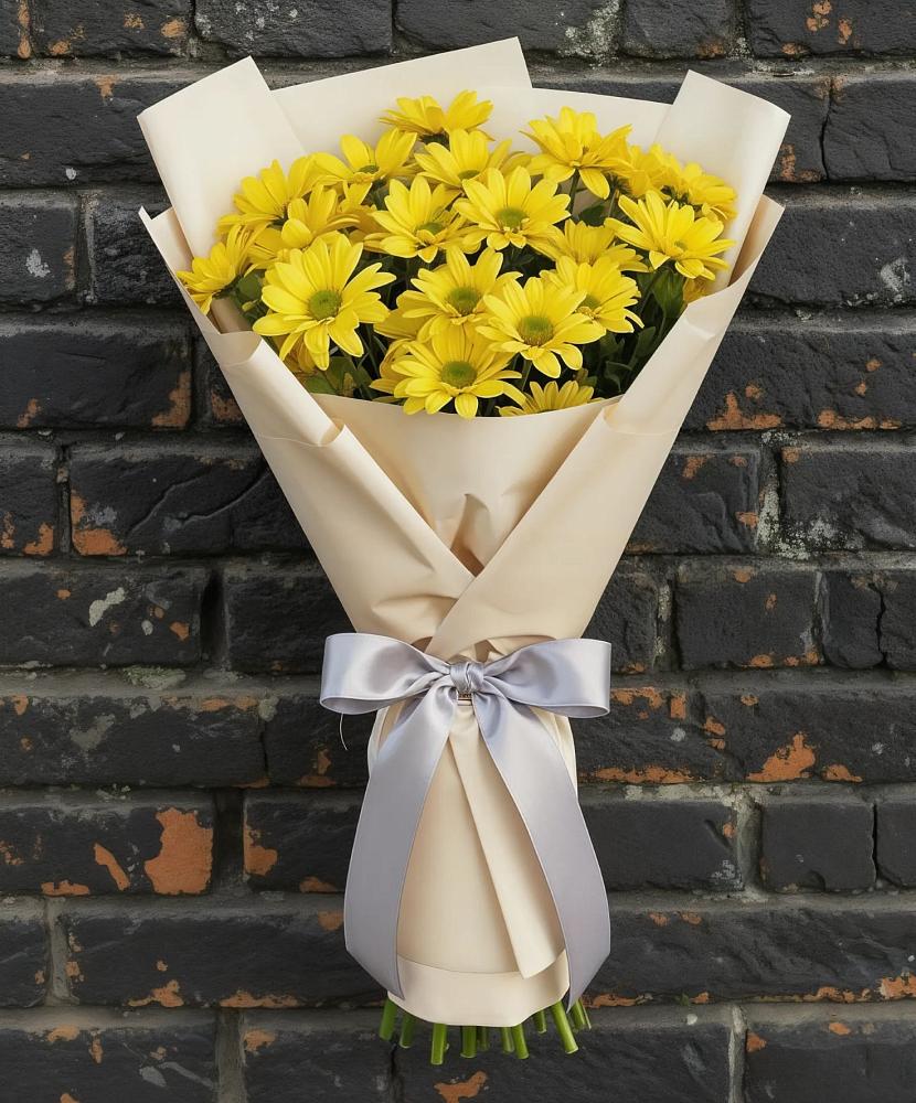 Букет цветов из: Хризантемы в Базарные Матаки