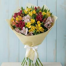 Букет цветов из:  Альстромерии в Базарные Матаки