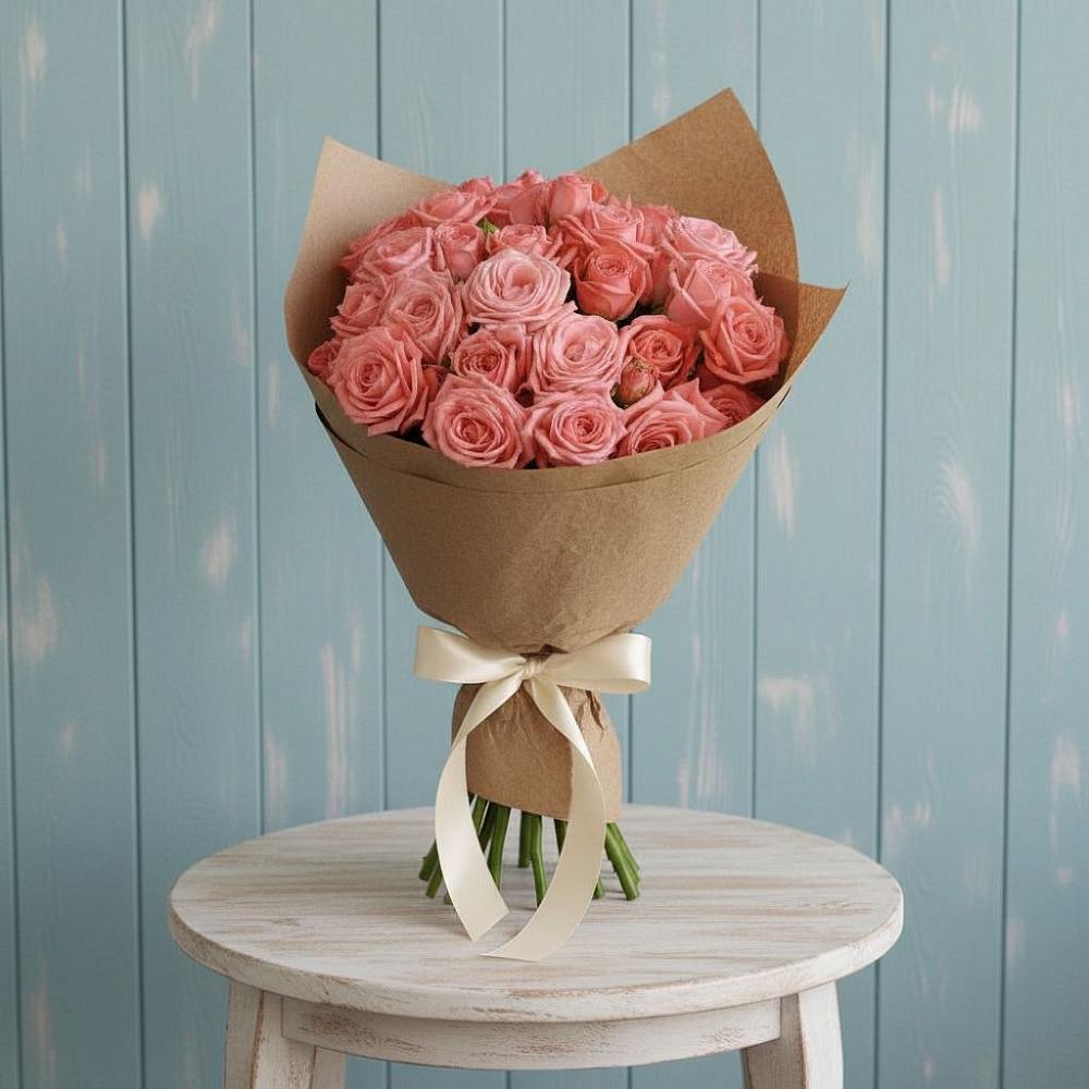 Букет цветов из: Розы в Базарные Матаки