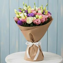 Букет цветов из:  Лизиантусы в Базарные Матаки