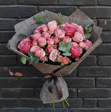 Букет цветов из:  Розы в Базарные Матаки