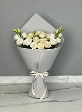 Букет цветов из:  Розы и Лизиантусы #REPLACE_PRED# Базарные Матаки